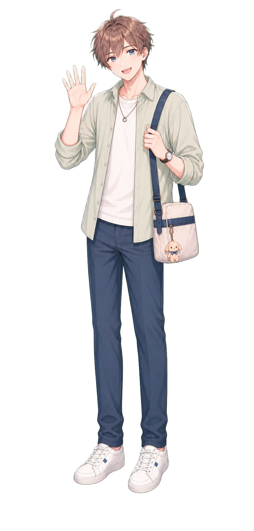 Haru 挥手动作