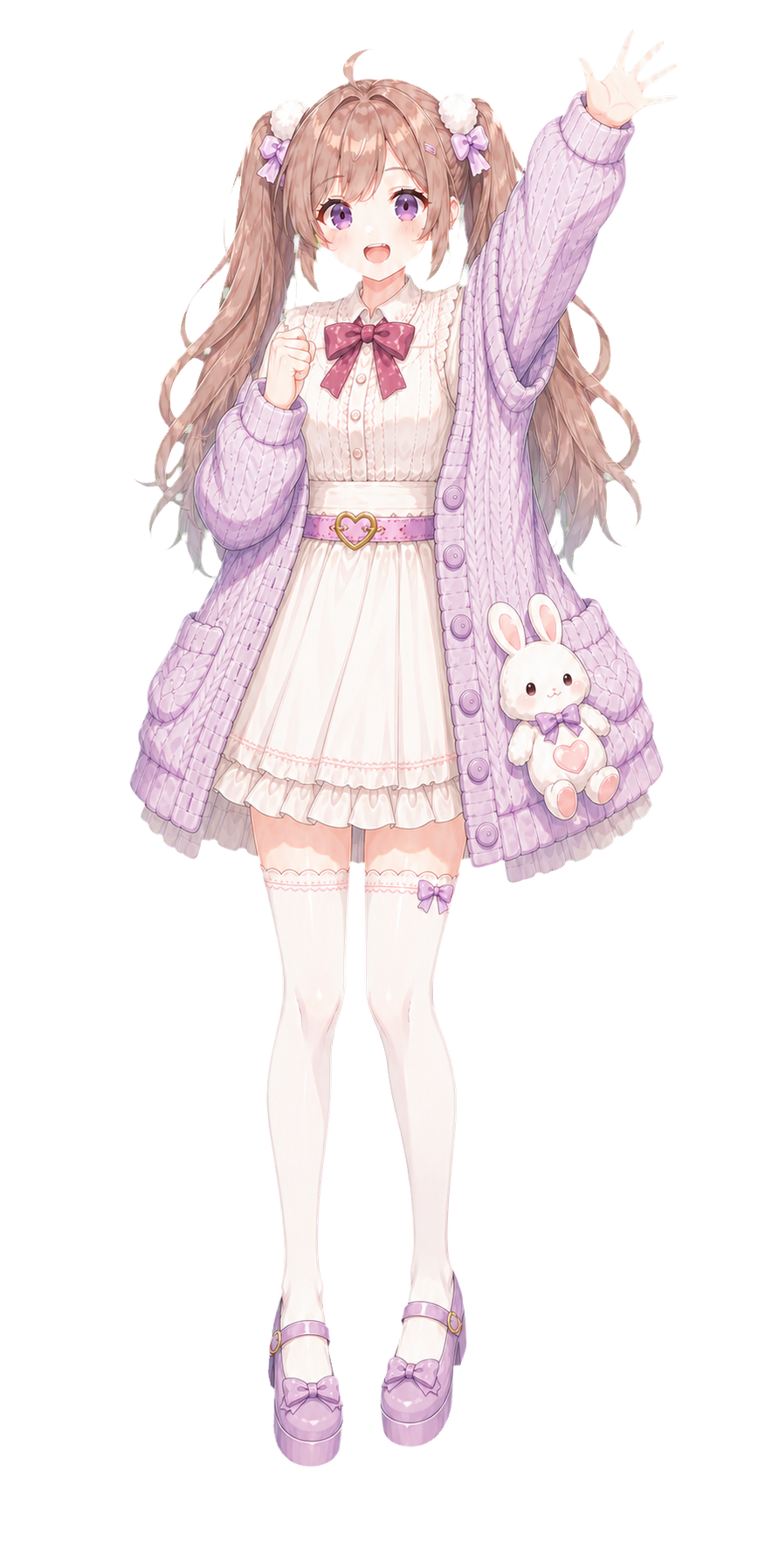 小莓挥手动作